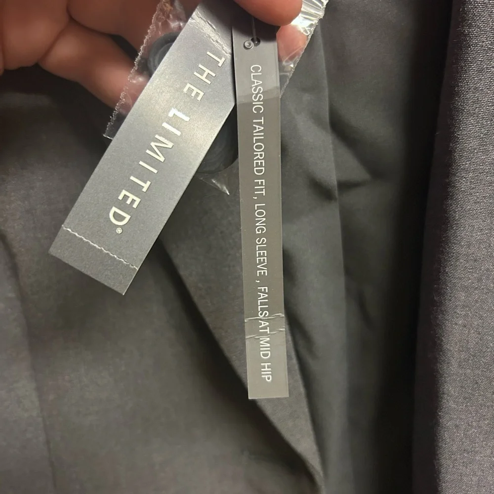 The Limited Charcoal Blazer size 10 - Picture 5 of 6